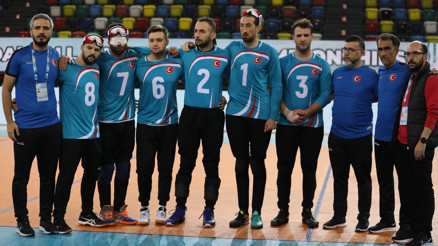 Golbol erkek milli takımımız yarı finalde kaybetti