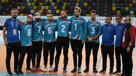 Golbol erkek milli takımımız bronz madalya kazandı