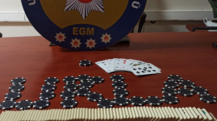 Urlada kumar operasyonu: 8 kişiye 25 bin 200 TL ceza