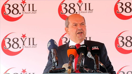 Tatardan KKTC’nin 38. kuruluş yılı töreninde dikkat çeken sözler