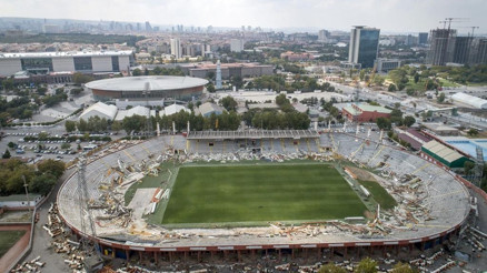 19 Mayıs Stadı’nda son aşamaya gelindi