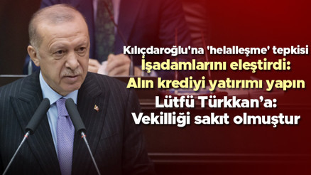 Son dakika: Cumhurbaşkanı Erdoğan: Ben görevde oldukça faizle mücadelem sürecek