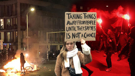 Avrupada yeni önlemlere karşı protestolar yayılıyor