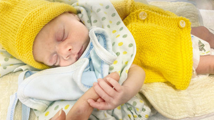 Türkiye’de bir ilk Mihra bebek zamanla yarışı kazandı