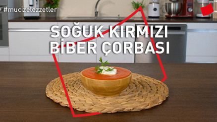 Soğuk Kırmızı Biber Çorbası Tarifi | Mucize Lezzetler