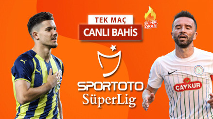 Gökhan Gönül, Kadıköyde Fenerbahçeye rakip olacak mı Rizespor maçına iddaa oynayanların %73ü...