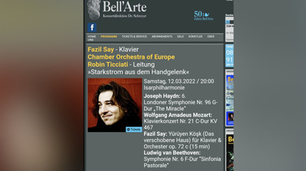 Fazıl Say konserine ikinci kez erteleme