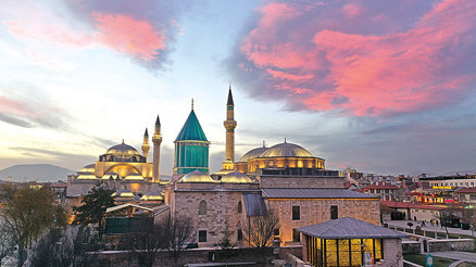 Aşkın şehri Konya her mevsim başka güzel