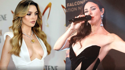 Melis Sezen’in ardından Defne Samyelinin kıyafeti olay oldu