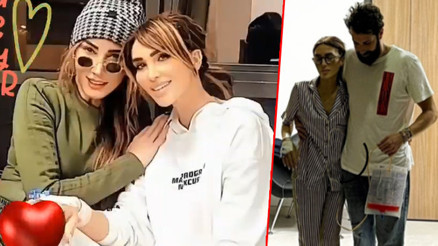 Hande Yener arkadaşı Seren Serengili ziyaret etti