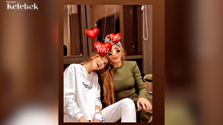 Hande Yener arkadaşı Seren Serengili ziyaret etti