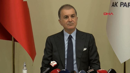 AK Parti Sözcüsü Ömer Çelik, partisinin Kızılcahamam kampında basın açıklaması düzenledi