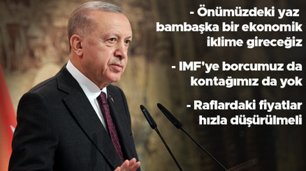 Cumhurbaşkanı Erdoğan: Vatandaş Merkez Bankası’nın garantör olduğunu görecek Cumhurbaşkanı Erdoğan: Vatandaş Merkez Bankası’nın garantör olduğunu görecek