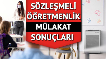 Sözleşmeli öğretmenlik mülakat sonuçları AÇIKLANDI e-Devlet MEB sözleşmeli öğretmenlik sonuç sorgulama ekranı 2021