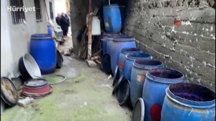 Hatay’da sahte içki operasyonu