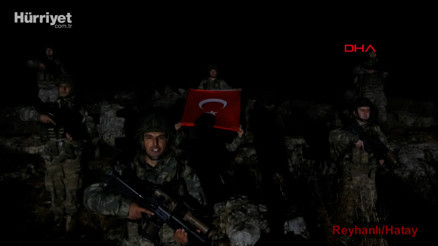 Mehmetçikten yeni yıl mesajı