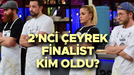 MasterChef’te 2. önlüğü kim giydi, dün akşam kim kazandı Son bölümde ikinci çeyrek finalist kim oldu İşte 4 Ocak 2022 MasterChefte kazanan isim.... MasterChef’te 2. önlüğü kim giydi, dün akşam kim kazandı Son bölümde ikinci çeyrek finalist kim oldu İşte 4 Ocak 2022 MasterChefte kazanan isim....