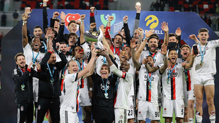 Süper Kupa Beşiktaşın Penaltılarla gelen zafer...