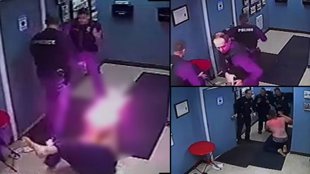 ABDde şoke eden görüntüler... Polis şok tabancası ile ateş etti, alevler içinde kaldı