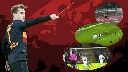 Kerem sihrini yaptı Antrenmanda çalışmıştı, maçta attı...