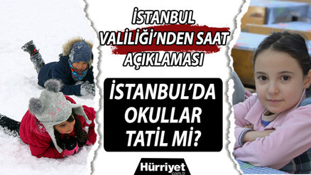 İSTANBULDA OKULLAR TATİL Mİ Bugün (21 Ocak)  karneler verilecek mi İstanbul Valiliğinden son dakika açıklaması