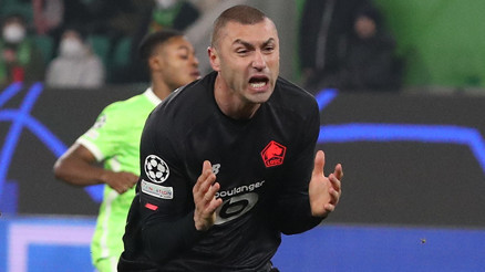 Brest - Lille maçında oyundan alınan Burak Yılmaz çılgına döndü