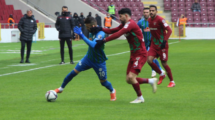 Hatayspor ile Rizespor yenişemedi