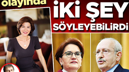 Sedef Kabaş olayında Kılıçdaroğlu ve Akşener iki şey söyleyebilirdi