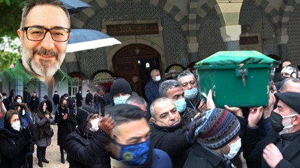 Oyuncu Ayberk Pekcan son yolculuğuna alkışlarla uğurlandı