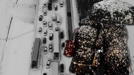 İstanbul dev bir otoparka döndü Kar çilesi bugün de devam etti... Bakan Karaismailoğlu son durumu açıkladı İstanbul dev bir otoparka döndü Kar çilesi bugün de devam etti... Bakan Karaismailoğlu son durumu açıkladı