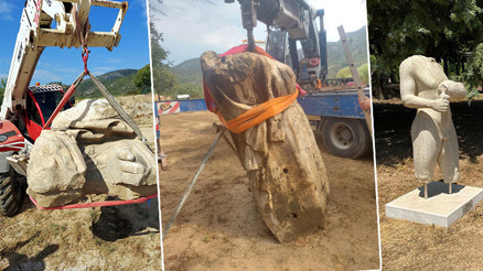 Dünyanın en eski kehanet merkezi Klarosta heyecanlandıran çalışma