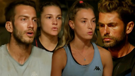 Survivorda kafaları karıştıran aşk trafiği... Ogeday, Nisa, Mert ve Sude arasında neler oluyor