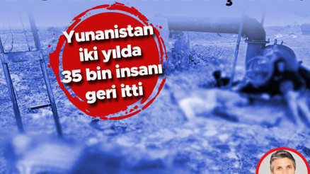 Yunanistan iki yılda 35 bin insanı geri itti, artık insanlıktan çıktı