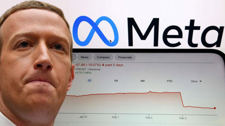 Bunun adı ÇÖKÜŞ Bir günde yüzde 26 değer kaybetti... Metada neler oluyor Bunun adı ÇÖKÜŞ Bir günde yüzde 26 değer kaybetti... Metada neler oluyor