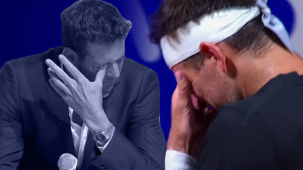 Del Potro, gözyaşları içerisinde tenisi bıraktı