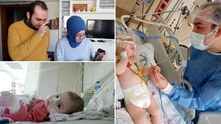 Soluk borusuna mama kaçtı... SMAlı Zeynep bebek, yaşam savaşı veriyor Soluk borusuna mama kaçtı... SMAlı Zeynep bebek, yaşam savaşı veriyor