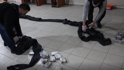Gürbulak Sınır Kapısında, TIRda 55 kilo eroin ele geçirildi