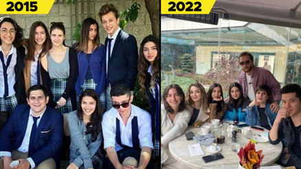 Kırgın Çiçekler oyuncuları 7 yıl sonra buluştu