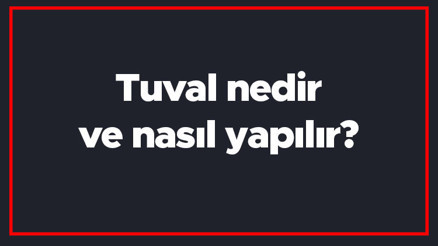 Tuval nedir ve nasıl yapılır Tuval ne ile boyanır ve tuval çizimleri yaparken nelere dikkat edilir
