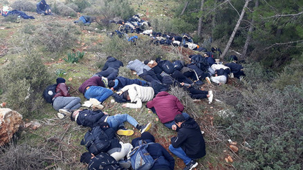 Kaşta 88 kaçak göçmen yakalandı