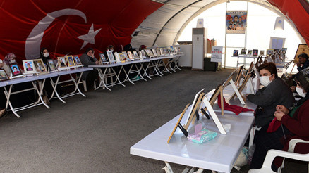 Evlat nöbetindeki anne: Hepiniz gelin, bitsin bu acımız