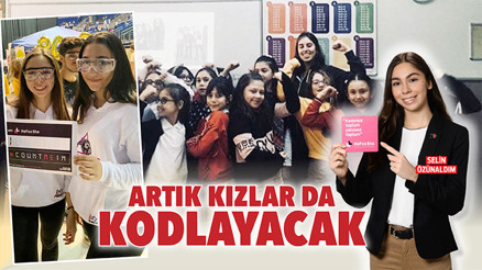 Artık kızlar da kodlayacak