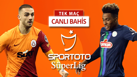 Çaykur Rizesporda 4 isim İstanbula getirilmedi Galatasaray maçına iddaa oynayanların %50si...