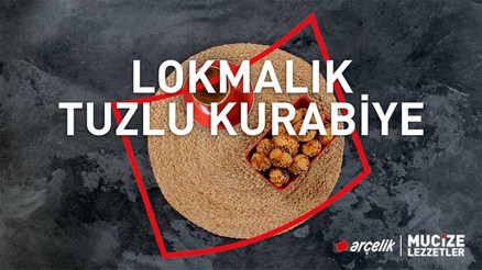 Lokmalık tuzlu kurabiye tarifi | Mucize Lezzetler