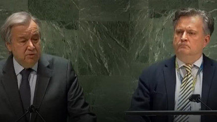 Savaşın 5inci gününde BM olağanüstü toplandı Guterres Rusyaya seslendi: Artık yeter Savaşın 5inci gününde BM olağanüstü toplandı Guterres Rusyaya seslendi: Artık yeter