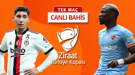 Hem Beşiktaş hem de Kayserisporda 5er isim kadroda yok Kupa maçının iddaa oranları...