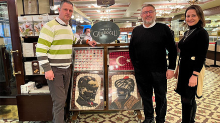 Baklavayla birlikte ustasını da ihraç edecek