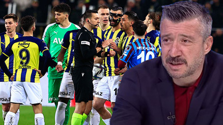 Tümer Metinden İrfan Can Kahveci ve kırmızı kart yorumu Fenerbahçe - Trabzonspor maçı sonrası...