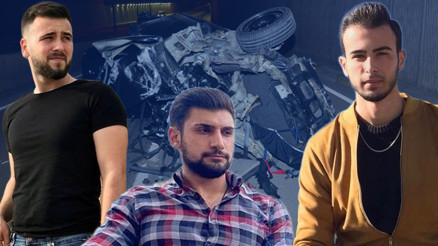 Antalyada feci kaza 3 genç hayatını kaybetti