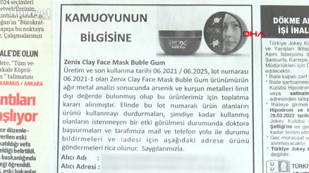 Üretici firma kullanmayın diyerek uyardı ancak hala satışta
